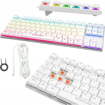 Klávesnice Mechanická klávesnice GAM-111-W-UK