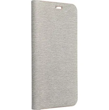Pouzdro na mobilní telefon LUNA Book Gold pro IPHONE 17 stříbrná