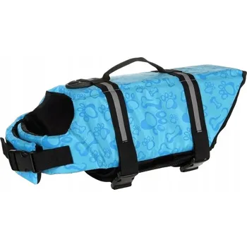 Obleček pro psa Plovací reflexní vesta pro psa Bone / Modrá, XS