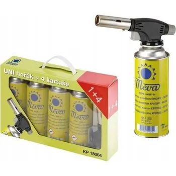 Turistický vařič UNIVERZÁLNÍ PLYNOVÝ HOŘÁK PRO GASTRONOMII CREME BRULLE 1KW SADA