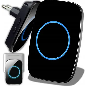 Domovní zvonek Bezdrátový zvonek ZeeTech s dosahem 300 m a hlasitostí 110 dB