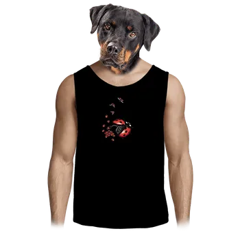 Pánské tílko Bastard Ladybird Factory pánské tílko Black