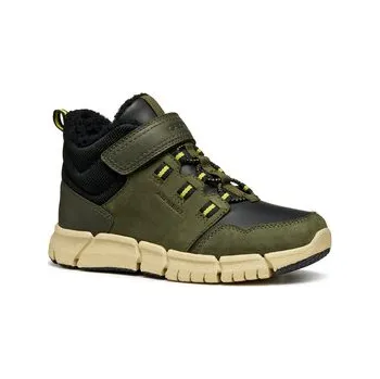 Dámská móda Geox Kotníková obuv J Flexyper B Abx J949XA 032ME C0498 S Khaki 34