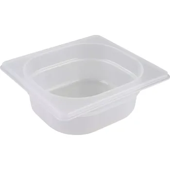 Dóza na potraviny gastro nádoba GN 1/6 176x162 mm polypropylen v=65 mm Pujadas