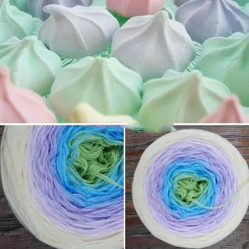 Příze Příze Čarovné klbko, (3n), 1000m, Snehové pusinky