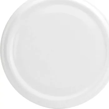 Víčko na zavařovací sklenici Šroubovací víčko Gastro 53 mm, bílé, sada 10ks