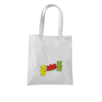 Nákupní taška Bastard Gumídci taška White