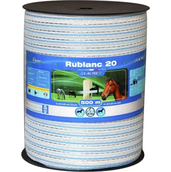 Chov hospodářského zvířete Elektrická páska RUBLANC 20 mm/500m
