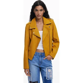 Dámská cargo bunda Dámská bunda DESIGUAL 25WWEW69 8006 CHAQ MUST Velikost: S