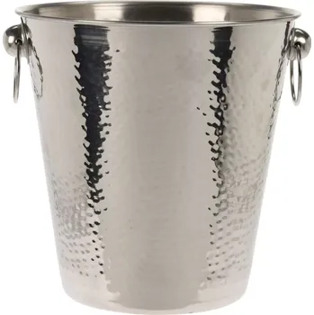 Chladič na víno Chladící nádoba na šampaňské tepaná nerez Gastro