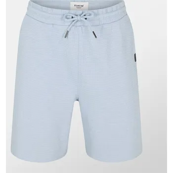 Pánské kraťasy Firetrap Waffle Fleece Jogger Shorts Blue M