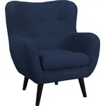 Křeslo George (vysoké opěradlo) - Bydgoskie Meble milton new kr10537, Černá 91x102 cm