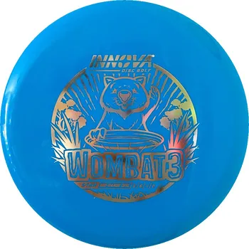 Disc golf Innova WOMBAT3 Star Barva: Červená, Váha: 180 g