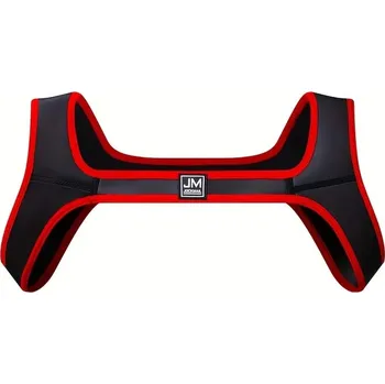 Pánské erotické prádlo Harness JOCKMAIL neopren Barva: Červená, Velikost: XL