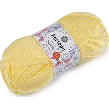 Příze Pletací příze Baby One 100 g - 7 (331) žlutá světlá