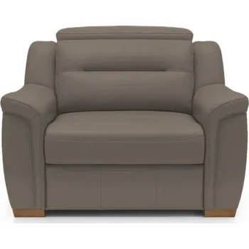 Křeslo Křeslo Salmo s elektrickou relaxační funkcí - Bydgoskie Meble ev 16 mocca, Ořech 109x93 cm