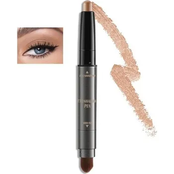 Oční stíny Boobeen v tužce, krémová tyčinka s roztíracím štětcem, třpytivá a matná tyčinka,