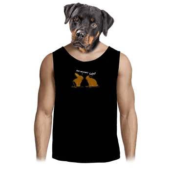 Pánské tílko Bastard Bolí mě prdel pánské tílko Black