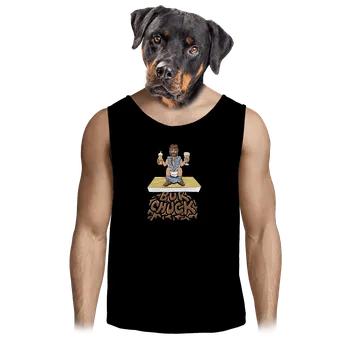 Pánské tílko Bastard BurChuck pánské tílko Black