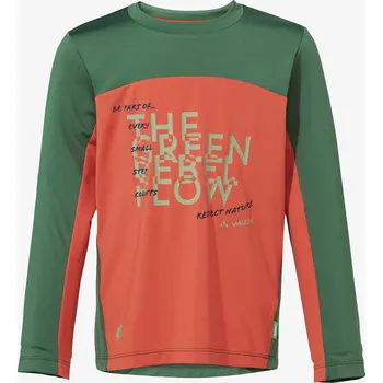 Chlapecká mikina Dětská mikina Vaude Solaro LS T-Shirt II - hotchili/woodland