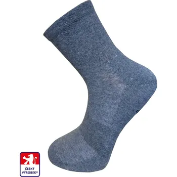 Pánské ponožky Ponožky polofroté D66 42-44 Denim modrá