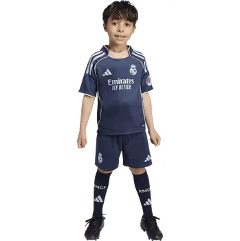 Dětská venkovní souprava Adidas Real Madrid 25/26 malé děti modrá