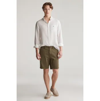 Pánské kraťasy ŠORTKY GANT REG DOBBY CHINO SHORTS JUNIPER GREEN