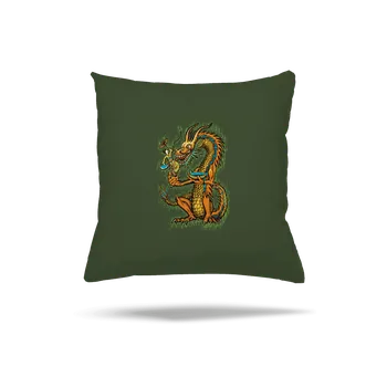 Polštář Bastard Hungry Dragon polštář Olive Green