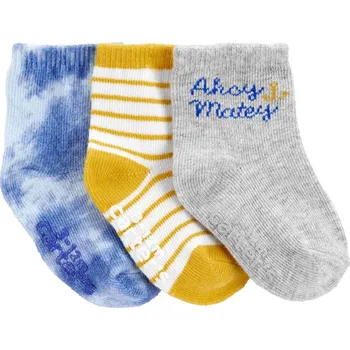 CARTER'S Ponožky Mix chlapec LBB 3ks 0-3m