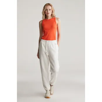 TEPLÁKY GANT REG SHIELD SWEATPANTS EGGSHELL