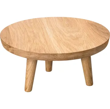 VERLO Simple 28 cm - podávací tácek z dubového dřeva na nožkách
