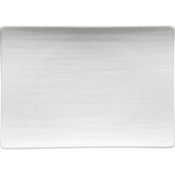 Talíř Talíř mělký Rosenthal Mesh 18x13 cm, bílá