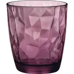 Sklenice na vodu Bormioli Rocco Diamond 300ml, fialová