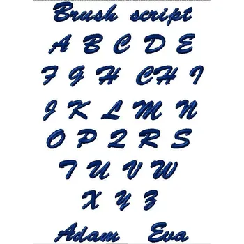 Dámský župan Výšivka jméno Brush script