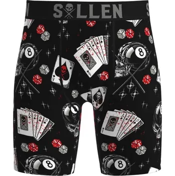 Boxerky boxerky pánské SULLEN - EIGHT BALL - BLACK - XL