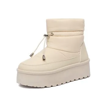 Dámská zimní obuv DeeZee Sněhule HD1288 Béžová 38