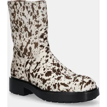 Dámské kozačky Kožené kotníkové boty Copenhagen CPH443.gazelle hnědá 88X, EUR 41