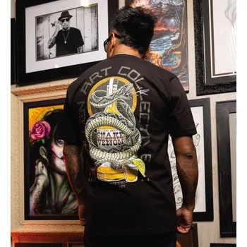 Pánské tričko tričko hardcore pánské - SNAKE VENOM - SULLEN - SCM6732_BK - 3XL