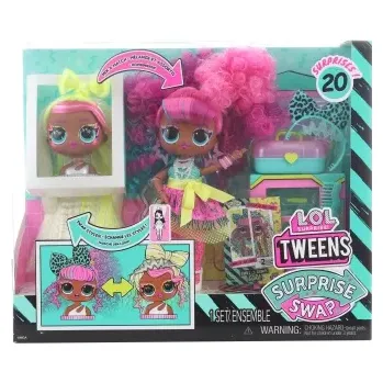 Panenka L.O.L. Surprise! Swap Tweens panenka a mini Tweens česací hlava Cora