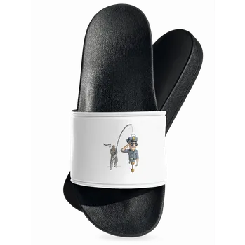 Pánské pantofle Bastard Policajt pantofle White