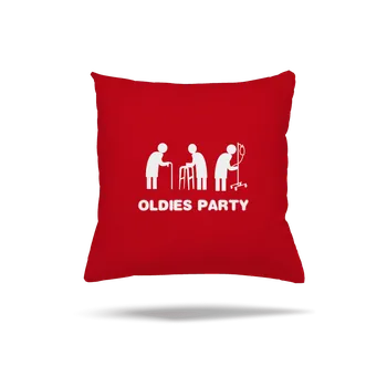 Polštář Bastard Oldies party polštář Red