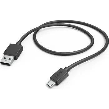 Datový kabel Hama micro USB 2.0 kabel, 1 m, černý