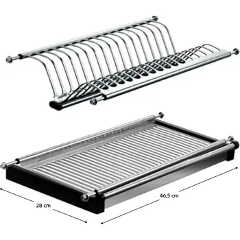 Organizace kuchyně Odkapávač do horní skříňky KAPIO Tempo Kondela