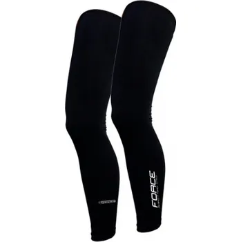 Cyklistické návleky návleky na nohy Force Term, černá - vel. L 118037