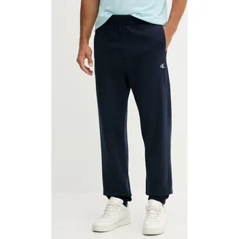 Bavlněné tepláky Calvin Klein Jeans pánské, tmavomodrá barva, LV04RD241G 59X, vel. M