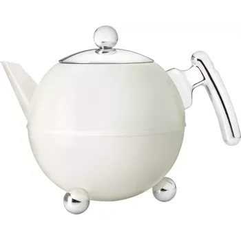 Konvice na čaj BREDEMEIJER Bella Konvice na čaj s dvojitou stěnou, objem: 1,20 litru, výška: 181 mm, bílá