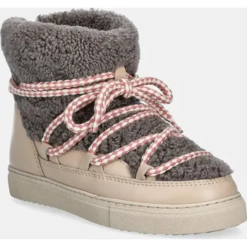 Dívčí zimní obuv Dětské zimní boty Inuikii CURLY 3001.003.0032. béžová 02X, EUR 34