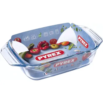 Dóza na potraviny Pekáč tvrzené sklo Pyrex 26x17 cm, hranatý