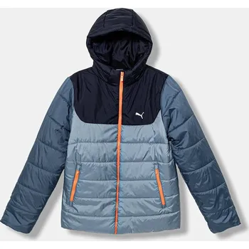 Dětská bunda Puma ESS Hooded Padded Jacket 685226 modrá 55X, vel. 116