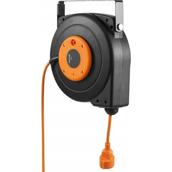 Napájecí kabel Prodlužovací Kabel na bubnu SucceBuy 15 m, 2 ks, černý